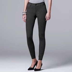 Simply Vera Vera Wang Skinny Ponte Pants